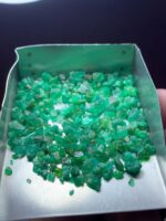 Natural Riches: 33.60ct Lot of Rough Swat Emeralds with Fine Green Color - Image 6