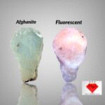 Most Rare 12.25 ct Afghanite crystal from Badakhshan, Afghanistan.