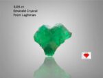 3.05ct Laghman Emerald Crystal: Rich Color and Classic Form from Afghanistan