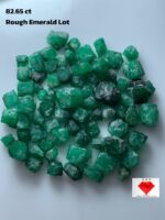 Swat Valley Emerald Parcel – 82.65 Carats of Untouched Beauty