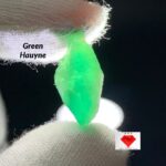 Most Rare 9.40 ct Green Hauyne specimen from Badakhshan, Afghanistan