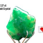Brilliant 12.37ct Swat Emerald Crystal – A Pristine Gem from Pakistan’s Treasure Valley