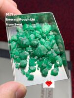 Bold and Brilliant: A 56.71ct Swat Emerald Rough Lot with Serious Presence