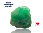 8.83ct Swat Emerald Crystal – A Striking Natural Giant from Pakistan