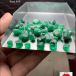 133.75 ct Emerald Rough Lot from Swat – A Collector-Grade