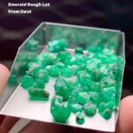 A Rare Gem: 45.30 Carat Rough Swat Emerald