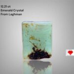 12.21ct Laghman Emerald Crystal: Afghan Gemstone Grandeur in a Powerful Package