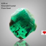 6.35 Carat Natural Emerald Crystal from Swat, Pakistan – Untreated Green Beryl