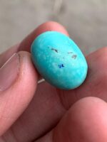 21.05 ct Afghan Turquoise Cabochon: A Bold Oval With Depth, Color, and Distinct Presence - Image 3