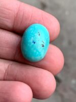 21.05 ct Afghan Turquoise Cabochon: A Bold Oval With Depth, Color, and Distinct Presence - Image 7