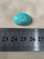 21.05 ct Afghan Turquoise Cabochon: A Bold Oval With Depth, Color, and Distinct Presence - Image 9