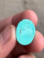 21.05 ct Afghan Turquoise Cabochon: A Bold Oval With Depth, Color, and Distinct Presence - Image 10
