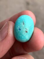 21.05 ct Afghan Turquoise Cabochon: A Bold Oval With Depth, Color, and Distinct Presence - Image 11
