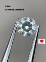 0.31 Carat Certified Diamond – Elegant Brilliance in a Compact Size