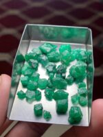 47.70 Ct Swat Emerald Rough Lot – Natural Beryl Gemstone - Image 3
