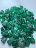 142.00ct Rough Emerald Lot – Natural Crystals (12mm, 8mm, 5mm) - Image 3
