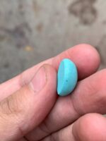 A Refined 11.67-Carat Afghan Turquoise: Elegance in a Perfectly Balanced Form - Image 2