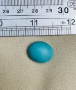 A Refined 11.67-Carat Afghan Turquoise: Elegance in a Perfectly Balanced Form - Image 9