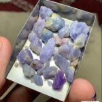 74.20 Ct Afghan Hackmanite Rough Lot – Natural Color-Change Mineral