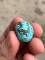 Striking Afghan Turquoise: A 29.87 ct Cabochon Gem - Image 6