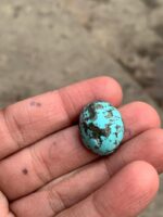 Striking Afghan Turquoise: A 29.87 ct Cabochon Gem - Image 7