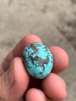 Striking Afghan Turquoise: A 29.87 ct Cabochon Gem - Image 10