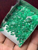 Brilliant 56.95ct Swat Emerald Rough Lot – Natural 9x6x6mm Crystals - Image 2
