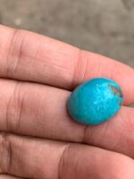Vibrant 21.85ct Afghan Turquoise Cabochon – A Gem of Natural Beauty - Image 9