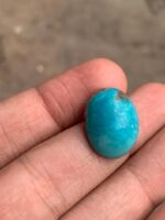 Vibrant 21.85ct Afghan Turquoise Cabochon – A Gem of Natural Beauty - Image 3