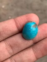 Vibrant 21.85ct Afghan Turquoise Cabochon – A Gem of Natural Beauty - Image 4