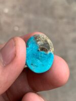 Vibrant 21.85ct Afghan Turquoise Cabochon – A Gem of Natural Beauty - Image 5