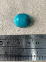 Vibrant 21.85ct Afghan Turquoise Cabochon – A Gem of Natural Beauty - Image 8