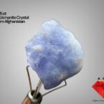 11.35 ct Afghan Hackmanite Crystal with Elegant Proportions and UV-Active Beauty