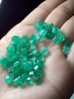 78ct Panjshir Emerald Rough Lot – Untreated Afghanistan Crystals (11x7x8mm) - Image 9