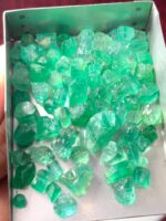 78ct Panjshir Emerald Rough Lot – Untreated Afghanistan Crystals (11x7x8mm) - Image 10