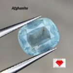 Most Rare 2.795 ct Fluorescent Afghanite from Badakhshan, Afghanistan
