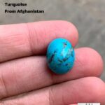 A 21.57-Carat Afghan Turquoise — Natural Beauty in Rich Blue