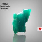 19.96ct Swat Emerald Crystal – Bold Color and Natural Elegance in Every Facet