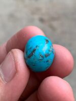 A 21.57-Carat Afghan Turquoise — Natural Beauty in Rich Blue - Image 2