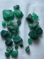 62.85ct Swat Emerald Rough Lot – Bold, Untreated Crystals (15x12x8mm Avg) - Image 3
