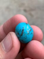 A 21.57-Carat Afghan Turquoise — Natural Beauty in Rich Blue - Image 3