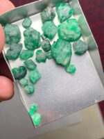 62.85ct Swat Emerald Rough Lot – Bold, Untreated Crystals (15x12x8mm Avg) - Image 5