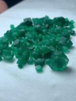 83.00ct Swat Emerald Rough Lot (10x9x4mm): Natural Green Crystals Ideal for Cutting or Collecting - Image 6