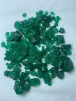 83.00ct Swat Emerald Rough Lot (10x9x4mm): Natural Green Crystals Ideal for Cutting or Collecting - Image 7