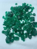 83.00ct Swat Emerald Rough Lot (10x9x4mm): Natural Green Crystals Ideal for Cutting or Collecting - Image 8