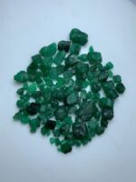 78.04 Carat Swat Emerald Rough Lot – Natural Green Stones (10x7x5mm) - Image 3