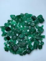 78.04 Carat Swat Emerald Rough Lot – Natural Green Stones (10x7x5mm) - Image 6