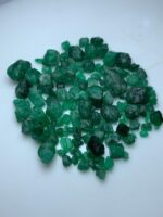 78.04 Carat Swat Emerald Rough Lot – Natural Green Stones (10x7x5mm) - Image 7