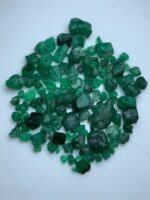 78.04 Carat Swat Emerald Rough Lot – Natural Green Stones (10x7x5mm) - Image 8