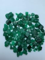 78.04 Carat Swat Emerald Rough Lot – Natural Green Stones (10x7x5mm) - Image 9
